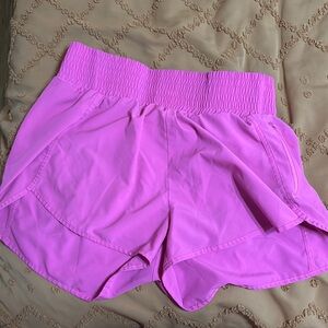 Women's Pink Athletic Shorts
